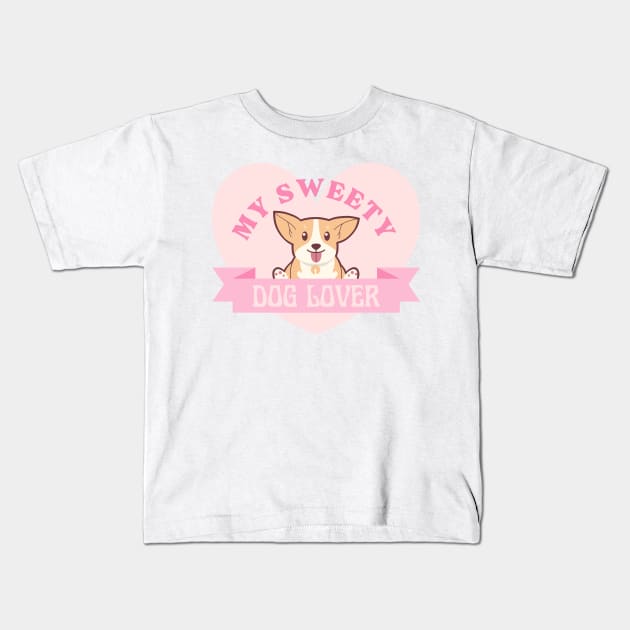 my sweety my puppy i love her so much Kids T-Shirt by ✪Your New Fashion✪